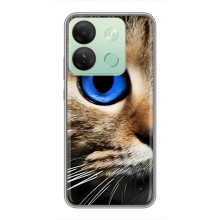 Чехлы с Котиками для Infinix Smart 7 HD (VPrint) (Глаз кота)