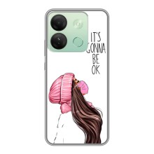 Чехол с печатью для Infinix Smart 7 HD - (Мода) (AlphaPrint) (Коронавирус)