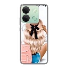 Чехол с печатью для Infinix Smart 7 HD - (Мода) (AlphaPrint) (Путешествие)