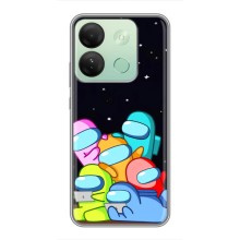 Чехол Амонг Ас для Infinix Smart 7 HD (AlphaPrint) (Скины в космосе)