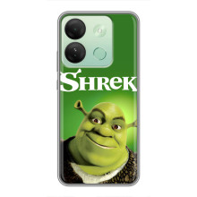 Чехол с мультфильмом Шрек на Infinix Smart 7 HD – Шрек