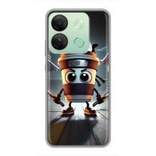 Чохол з мемом Тралалело тралала на Infinix Smart 7 HD – Капучіно асасіно