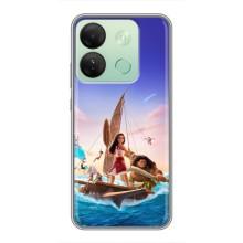 Чехол с мультфильмом Моана Infinix Smart 7 HD (Моана и Мауи)