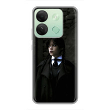 Чехол с дизайном Венздей 2 на Infinix Smart 7 HD – Уэнсдей в костюме