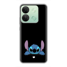 Чохол з принтом Стіч на Infinix Smart 7 HD – Стіч на чорному