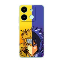 Купить Чехлы на телефон с принтом Anime для Инфиникс Смарт 7 ШД – Naruto Vs Sasuke