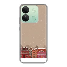 Новорічні, Святкові Чохли для Infinix Smart 7 HD - 2024 год (Зимове місто)