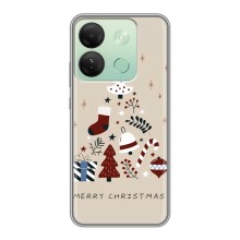 Різдвяні Чохли для Infinix Smart 7 HD (VPrint) (Merry Christmas)