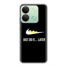 Силиконовый Чехол на Infinix Smart 7 HD с картинкой Nike (Later)