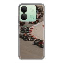 Чохол з принтом Формула 1 на Infinix Smart 7 HD – Боліди на трасі