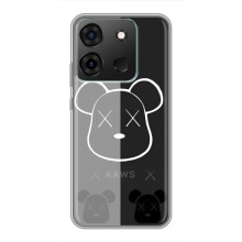 Чехлы для Infinix Smart 7 - Bearbrick Louis Vuitton (PREMIUMPrint) – БеарБрик глаза