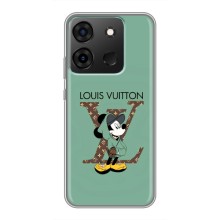 Чехлы Луи Витон для Infinix Smart 7 (AlphaPrint - LOUIS VUITTON) (Микки Маус LV)