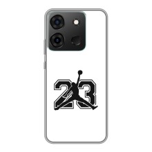 Чехлы для Infinix Smart 7 - с картинкой JORDAN (AlphaPrint) (Jordan 23)