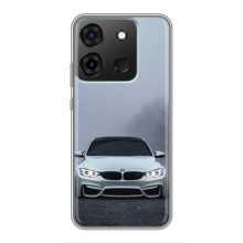 Чехол BMW для Инфиникс Смарт 7 – БМВ в тумане
