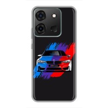 Чехол BMW для Инфиникс Смарт 7 – Цветная БМВ