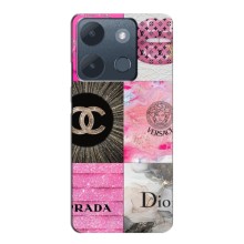 Чохол (Dior, Prada, YSL, Chanel) для Infinix Smart 7 – Модніца