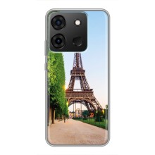 Чехол Эйфелева Башня для Infinix Smart 7 - (AlphaPrint) (Дорога в Париж)