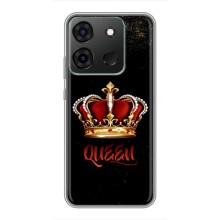 Чохол з Короною Інфінікс Смарт 7 - (AlphaPrint) (Корона короля)