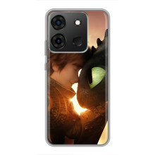 Чохол дракон Беззубик для Infinix Smart 7 – Беззубик і Гикавка