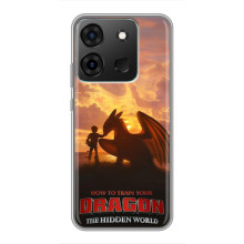 Чохол дракон Беззубик для Infinix Smart 7 – Постер Беззубика