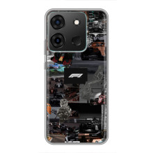 Чехол Формула1 на Infinix Smart 7 – Коллаж Ф1