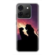 Чохол Король лев на Інфінікс Смарт 7 (Сімба і Налу)