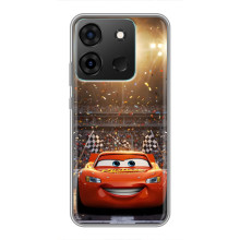 Чохол з принтом Маквін для Infinix Smart 7 – Червоний маквін