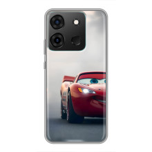 Силиконовый чехол Маквин для Infinix Smart 7 – Маквин на трасе