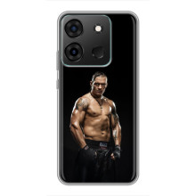 Чехол с картинкой Александр Усик для Infinix Smart 7 – Усик на черном