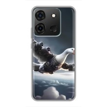 Чохол з мемом Тралалело тралала на Infinix Smart 7 (Бомбардіні гусіні)