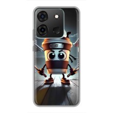 Чохол з мемом Тралалело тралала на Infinix Smart 7 (Капучіно асасіно)