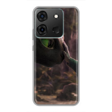 Чохол як приборкати дракона на Infinix Smart 7 – Сцена з драконом