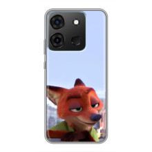 Чехол Зоотрополіс на Infinix Smart 7 – Лис Ник