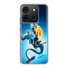 Чехол с принтом Фантастическая четверка для Infinix Smart 7 – Фантастическая четверка