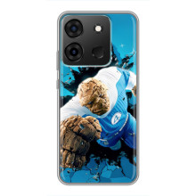 Чехол с принтом Фантастическая четверка для Infinix Smart 7 – Существо