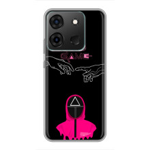 Чехол Гра в кальмара для Infinix Smart 7 – Охранник