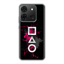 Чехол Гра в кальмара для Infinix Smart 7 – Ранги