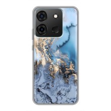 Мраморный чехол на Infinix Smart 7 (VPrint) (Нежный мрамор)