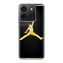 Силіконовый Чохол Nike Air Jordan на Інфінікс Смарт 7 (Джордан 23)