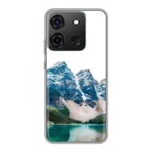 Силиконовый чехол с КАРТИНКАМИ лето для Infinix Smart 7 (AlphaPrint) (Гори)