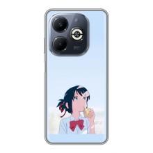 Чехол с персонажами АНИМЕ на Infinix Smart 8 Plus – Мицуха