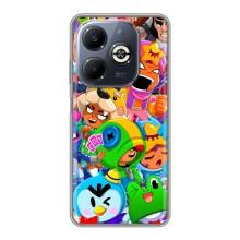 Чехлы Brawl Stars для Infinix Smart 8 Plus (AlphaPrint)