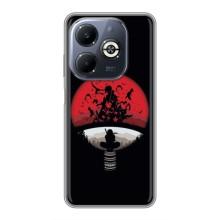 Чехлы с картинкой Итачи Учиха на Infinix Smart 8 Plus – Итачи на черном