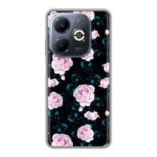 Чехлы с принтом Розочки для Infinix Smart 8 Plus – Чайные розы