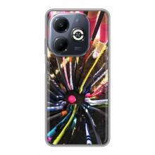 Чохли з прінтом Спортивна тематика для Infinix Smart 8 Plus – Флорбол