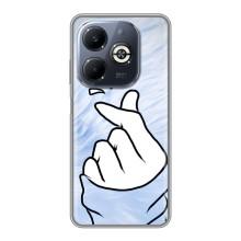 Чохол (Знак сердечка) для Infinix Smart 8 Plus – Серце знак