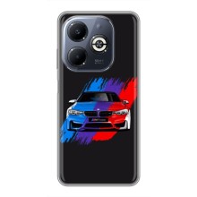 Чехол BMW для Инфиникс Смарт 8 Плюс – Цветная БМВ