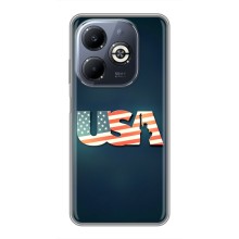 Чехол Флаг USA для Infinix Smart 8 Plus – USA