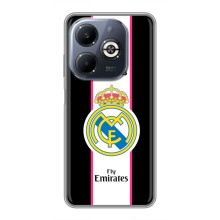 Чехол для Infinix Smart 8 Plus с принтом – Лого Real Madrid