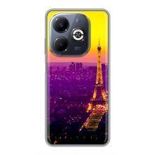 Чехол с Эйфелевой башней на Infinix Smart 8 Plus – Яркая башня